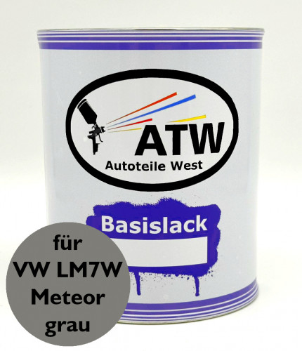 Autolack für VW LM7W Meteorgrau